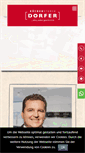 Mobile Screenshot of kuechen-dorfer.de
